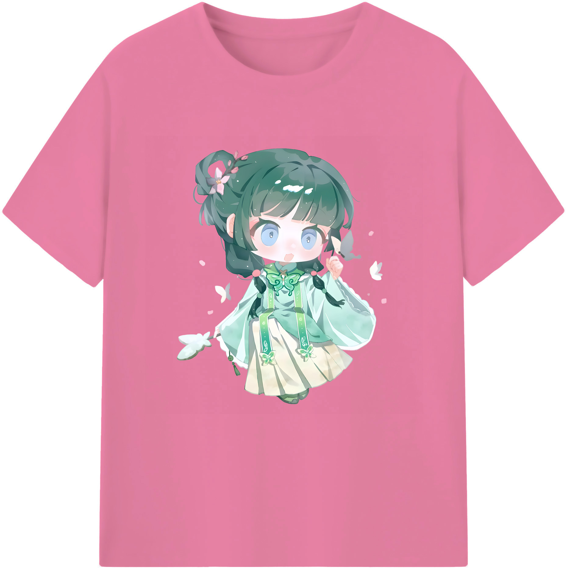 （画像用） 薬屋のひとりごと The Apothecary Diaries 綿100％半袖Tシャツ（フロントプリント）